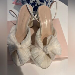 Loeffler Randall Camellia Heel - White